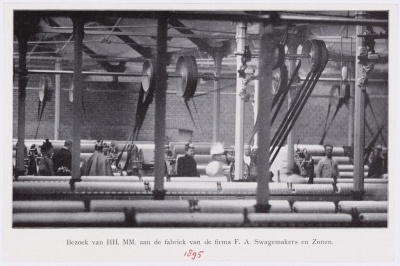 53268 RAT Bezoek Kon. Wilhelmina fabriek F.A. Swagemakers & Zn. 1895.jpg